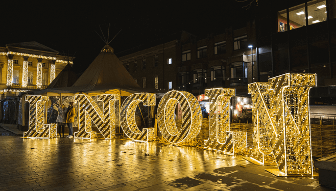 Festive Family Experiences - Christmas Lights Trail in Lincoln