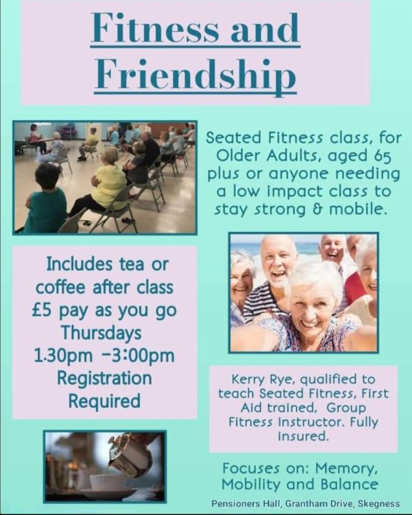 Kerry Rye Fitness and Friendship Leaflet